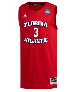 Giancarlo Rosado 3 FAU Owls 2023 March Madness Basketball Men Jersey- Red