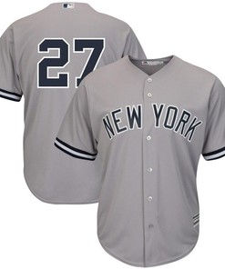 Giancarlo Stanton New York Yankees Cool Base Player Jersey - Gray