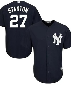 Giancarlo Stanton New York Yankees Cool Base Player Jersey - Navy