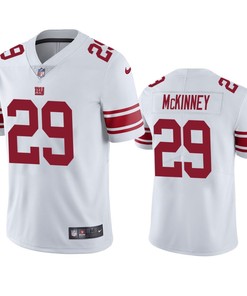 Giants Xavier McKinney 29 Vapor Untouchable Limited White Jersey Men's