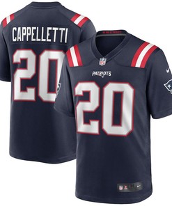 Gino Cappelletti New England Patriots Nike Game Retired Player Jersey - Navy