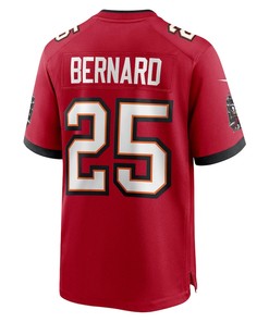 Giovani Bernard 25 Tampa Bay Buccaneers Game Jersey - Red
