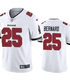 Giovani Bernard 25 Tampa Bay Buccaneers White Vapor Limited Jersey