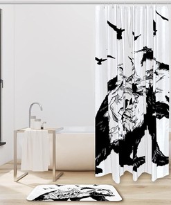 Glacier Animal Bear Waterproof Shower Curtain for Bathroom Decor