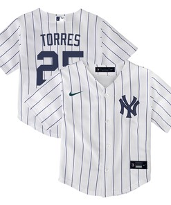 Gleyber Torres New York Yankees Toddler Home Replica Player Jersey - White Mlb