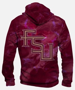 God Florida State Seminoles 3D Hoodie, Zip-Up