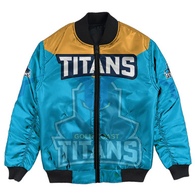 Gold Coast Titans Bomber Jacket Drinking style - NRL