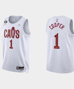 Gold is Back Cleveland Cavaliers 1 Rajon Rondo 2022-23 Association Edition White Men Jersey
