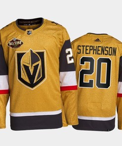 Golden Knights Chandler Stephenson 2022 All-star Gold Primegreen Jersey, Men Jersey