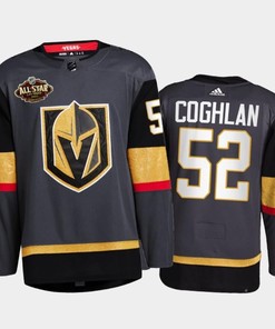Golden Knights Dylan Coghlan 2022 All-star Black Alternate Primegreen Jersey, Men Jersey
