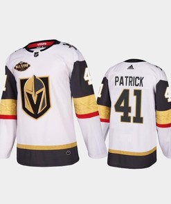 Golden Knights Nolan Patrick 2022 All-star Away White Jersey, Men Jersey