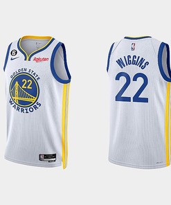 Golden State Warriors Andrew Wiggins 22 2022-23 Association Edition White Men Jersey Swingman