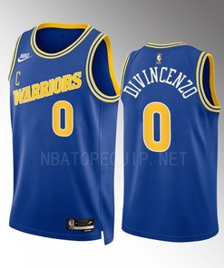 Golden State Warriors Donte DiVincenzo 0 2022-23 Classic Edition Royal Jersey