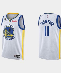 Golden State Warriors Klay Thompson 11 2022-23 Association Edition White Men Jersey Swingman