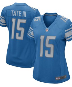 Golden Tate Detroit Lions Nike Womens 2017 Game Jersey - Blue