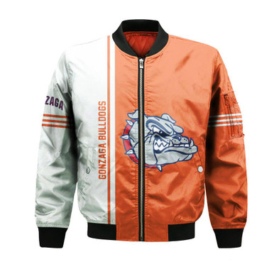 Gonzaga Bulldogs Bomber Jacket Half Style - NCAA
