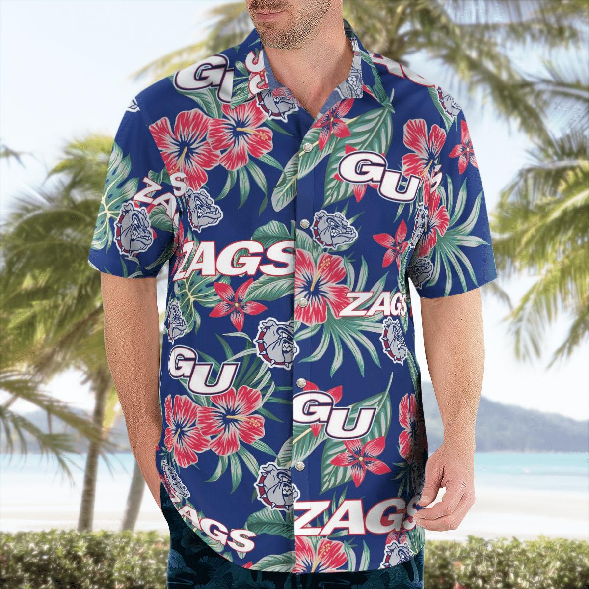 Gonzaga Bulldogs Hawaiian Shirts
