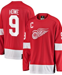 Gordie Howe Detroit Red Wings Fanatics Branded Premier Breakaway Retired Player Jersey - Red Nhl
