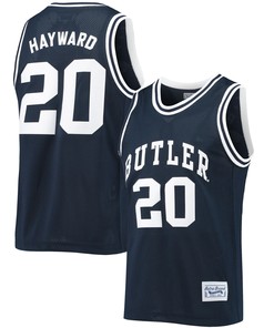 Gordon Hayward Butler Bulldogs Original Retro Brand Commemorative Classic Basketball Jersey - Navy Ncaa