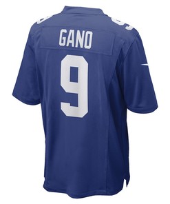 Graham Gano New York Giants Team Game Player Jersey - Royal