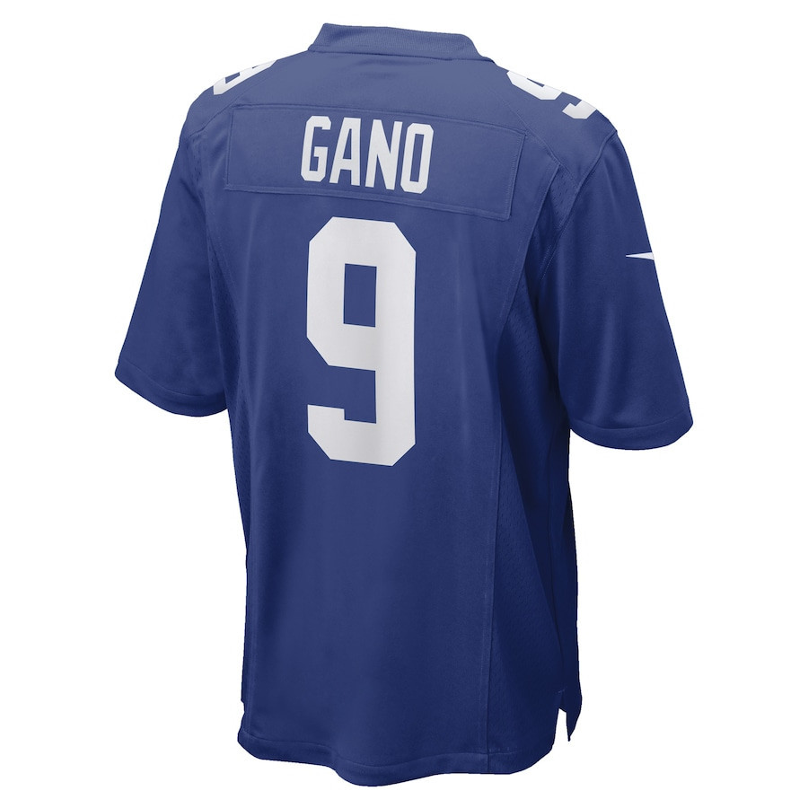 Graham Gano New York Giants Team Game Player Jersey - Royal