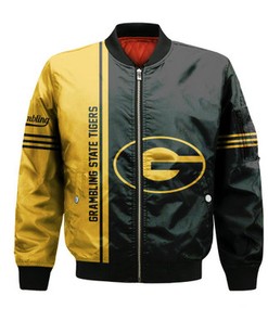 Grambling State Tigers Bomber Jacket Half Style - NCAA