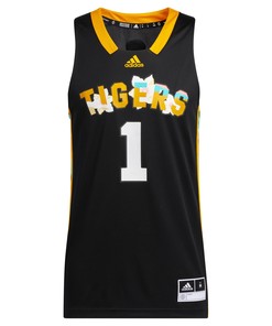 Grambling Tigers Adidas Honoring Black Excellence Replica Basketball Jersey - Black Ncaa