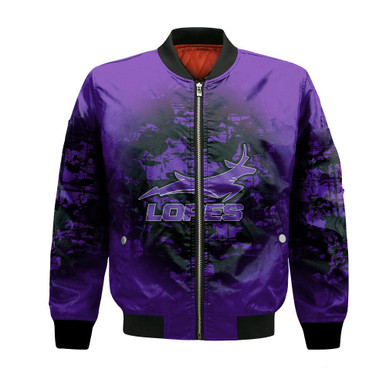 Grand Canyon Antelopes Bomber Jacket Camouflage Vintage - NCAA