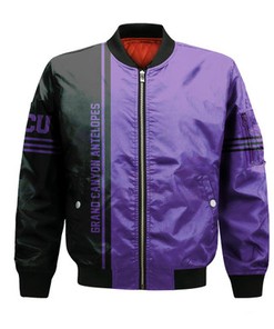 Grand Canyon Antelopes Bomber Jacket Half Style - NCAA
