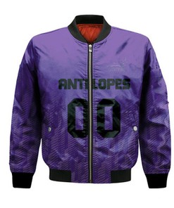 Grand Canyon Antelopes Bomber Jacket Logo Sport Ombre  - NCAA
