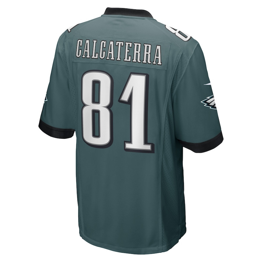 Grant Calcaterra Philadelphia Eagles Game Player Jersey - Midnight Green