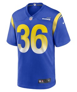 Grant Haley Los Angeles Rams Game Player Jersey - Royal