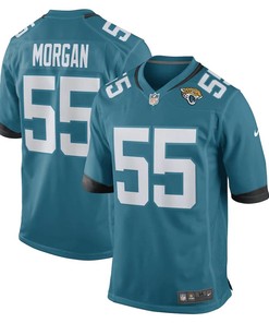 Grant Morgan Jacksonville Jaguars Game Player Jersey - Teal