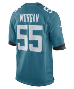 Grant Morgan Jacksonville Jaguars Game Player Jersey - Teal
