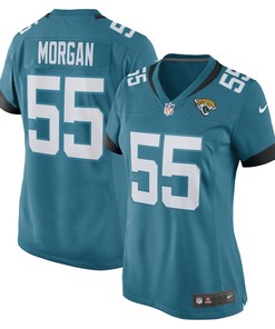 Grant Morgan Jacksonville Jaguars Women's Game Player Jersey - Teal