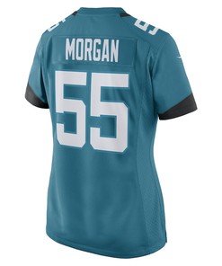 Grant Morgan Jacksonville Jaguars Women's Game Player Jersey - Teal