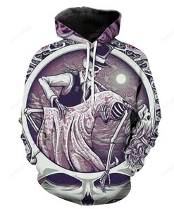 Grateful Dead Style 3 3D Hoodie Zip Hoodie