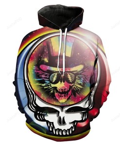 Grateful Dead Style 6 3D Hoodie Zip Hoodie