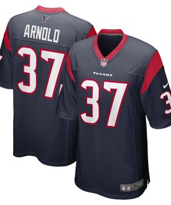 Grayland Arnold Houston Texans Game Jersey - Navy Nfl