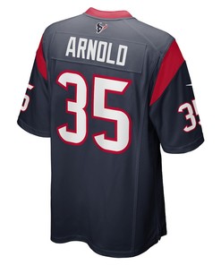 Grayland Arnold Houston Texans Game Player Jersey - Navy