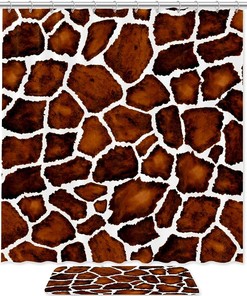 Great Dane Dogs Muzzle Funny Animal Print Shower Curtain for Bathroom Decor