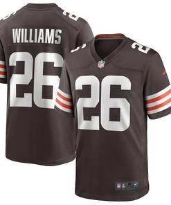 Greedy Williams Cleveland Browns Game Player Jersey - Brown Nfl