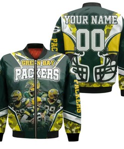 Green Bay Packer Nfc North Champions Division Super Bowl 2021 Personalized Bomber Jacket Model 2204