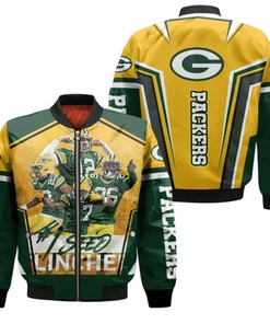 Green Bay Packers 1 Seed Nfc North Division Champions Super Bowl 2021 Bomber Jacket Model 2206