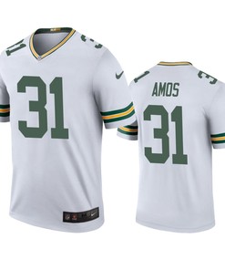 Green Bay Packers #31 Adrian Amos White Color Rush Legend Jersey - Mens