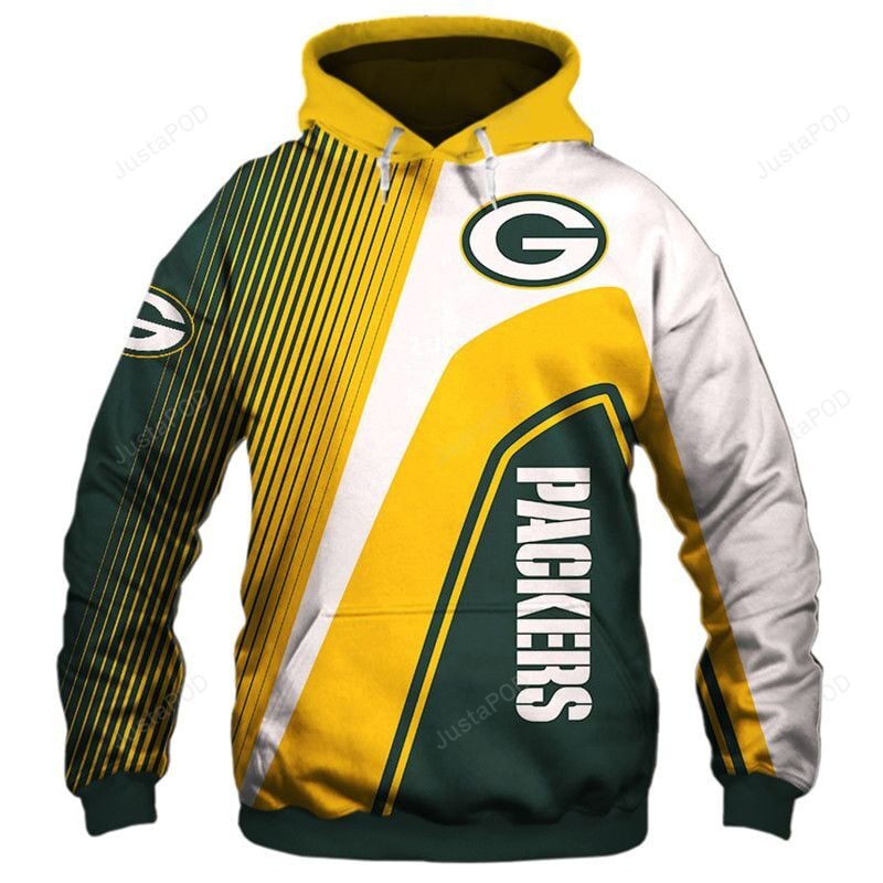 Green Bay Packers 3D Hoodie Zip Hoodie 02