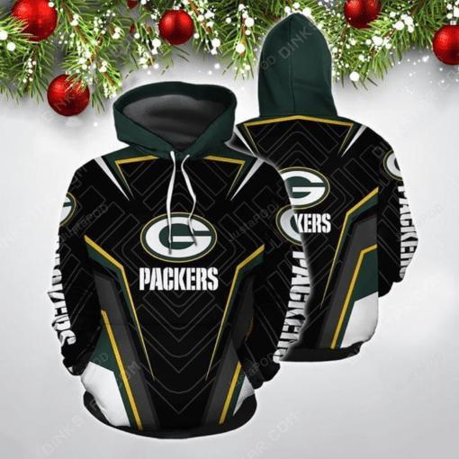 Green Bay Packers 3D Hoodie Zip Hoodie 05
