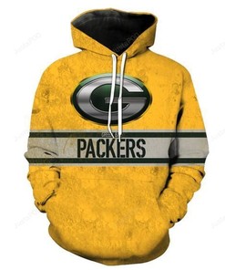 Green Bay Packers 3D Hoodie Zip Hoodie