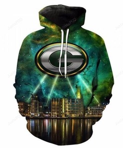 Green Bay Packers 3D Hoodie Zip Hoodie for Fans