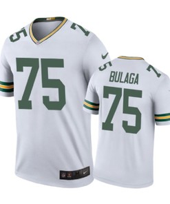 Green Bay Packers #75 Bryan Bulaga Nike Color Rush White Jersey